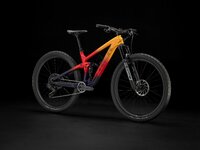 Trek Top Fuel 9.8 GX AXS S Marigold to Red to Purple Ab