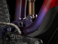 Trek Top Fuel 9.9 XTR S Marigold to Red to Purple Abyss